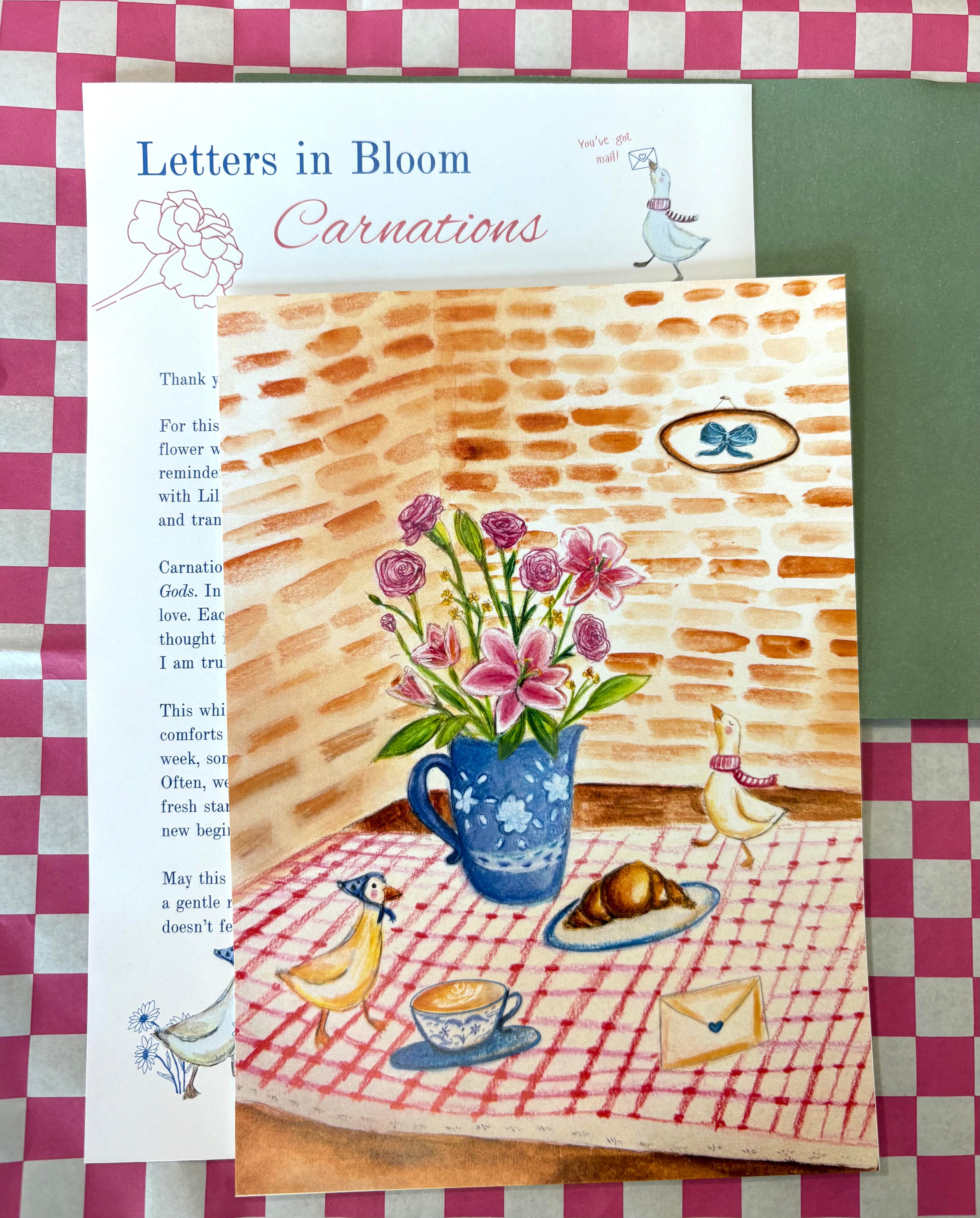Letters in Bloom – Art Print Club